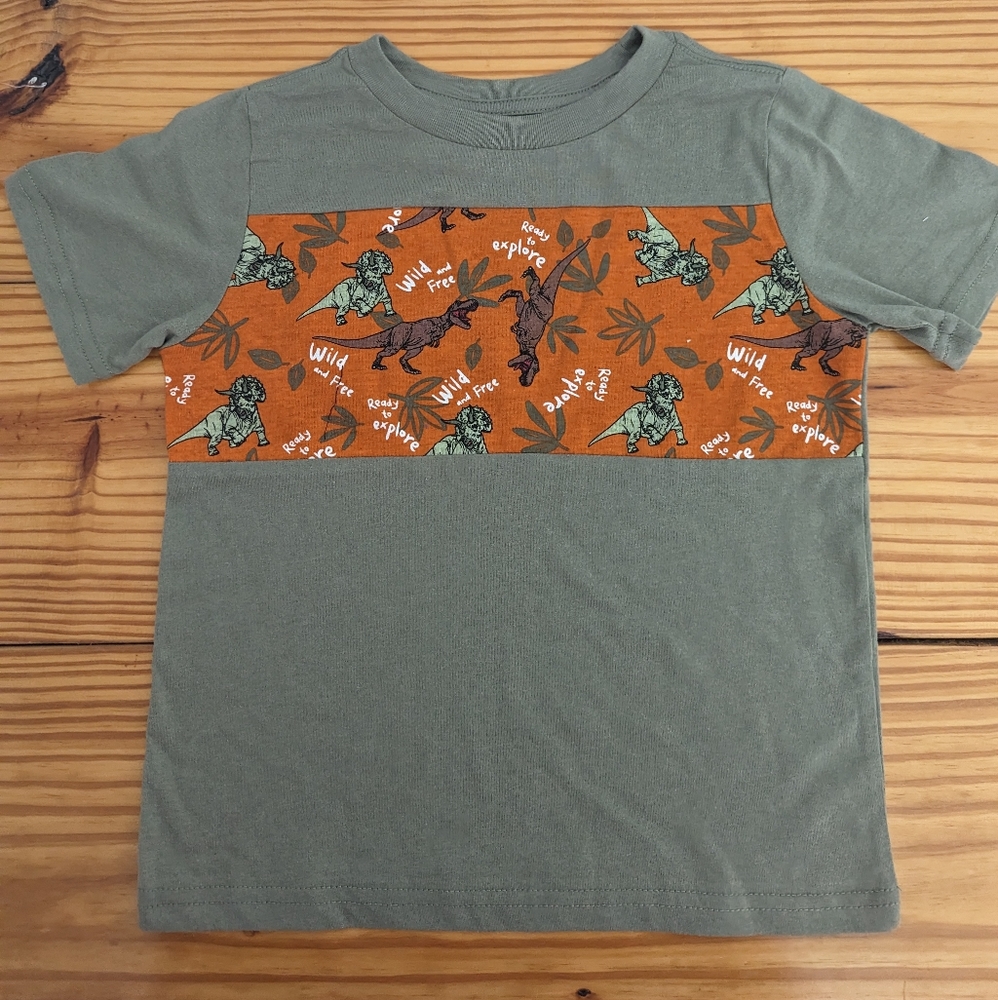 Jurassic world t shirt top boys